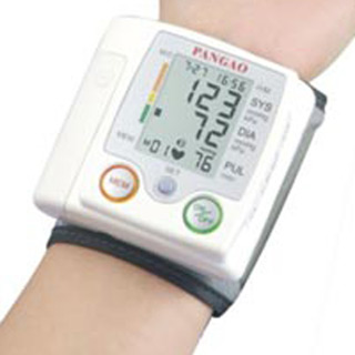 Wrist blood pressure monitor