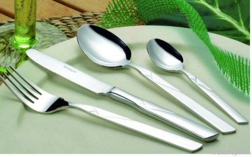 stainless steel flatware