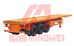 Flatbed Container Semi-Trailer