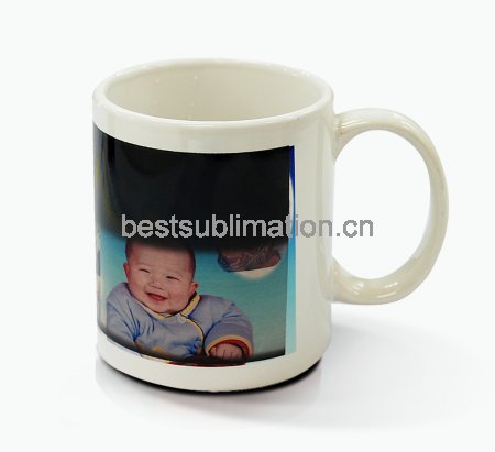 Partial Color Changing Mug