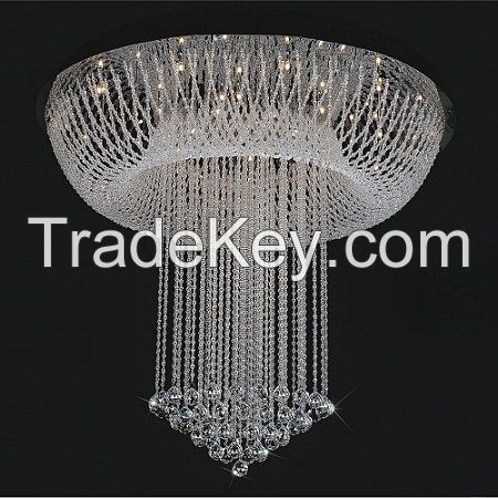 Hotel Project Lighting Crystal LED Chandelier Pendant Light 6038-3+20