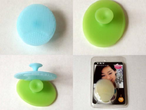 silicone beauty brush