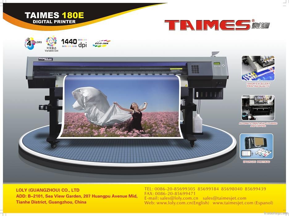 TAIMES 180E eco solvent printer