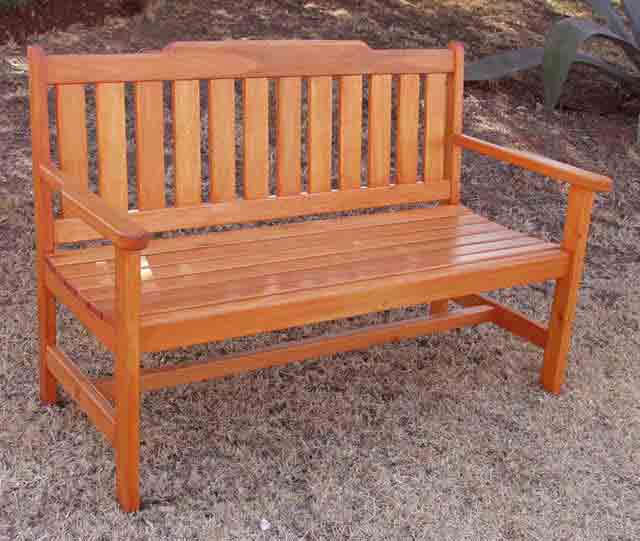 garden/patio wooden benches