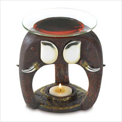 Tribal Elephant Oil Warmer