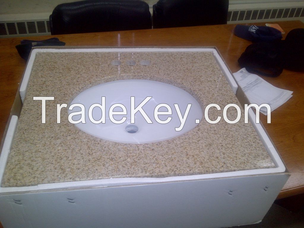 Granite Counter Top For Sink &amp; Wash Basin