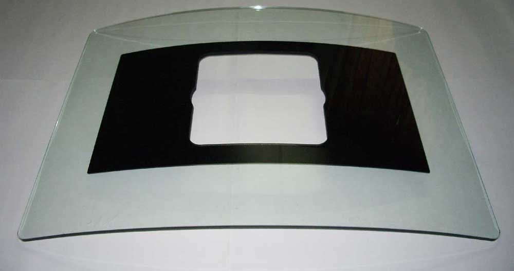 stove hoods glass