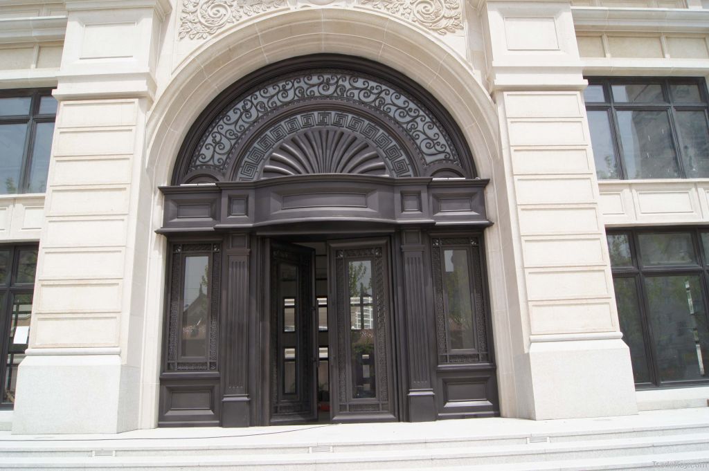 copper door and windows