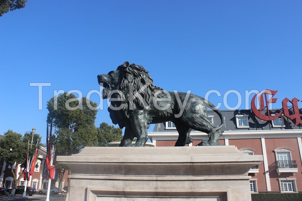  bronze lion