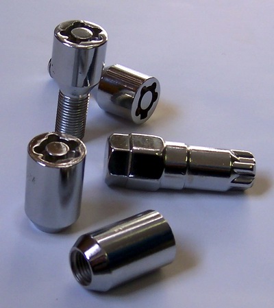 Wheel lock, Lock nuts, Lock bolts, Lug Nuts