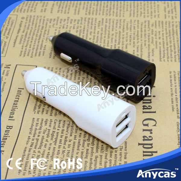 iAnycas Unique dual USB car charger adaptor 3.4A for iphone 6s ipad