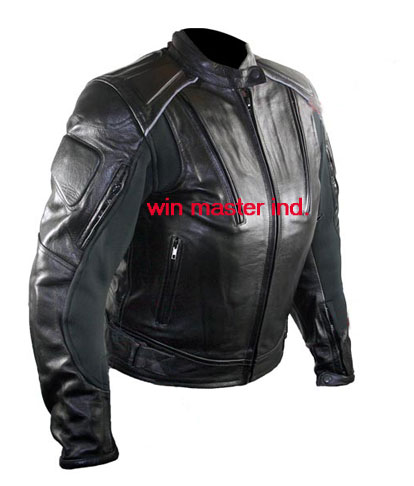 motorcycle leather jacket