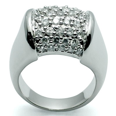 925 sterling silver ring-cz