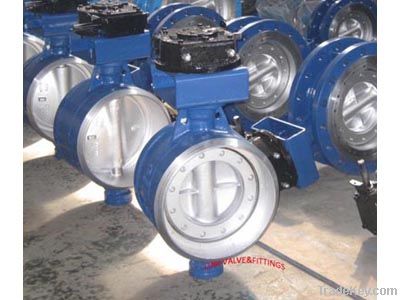 Welded butterfly valve