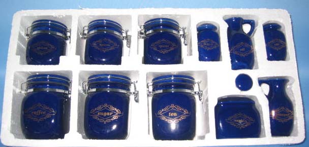 11pcs set canister