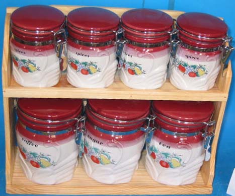 7PCS SET CANISTER