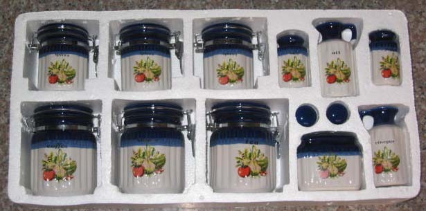 11pc set canister