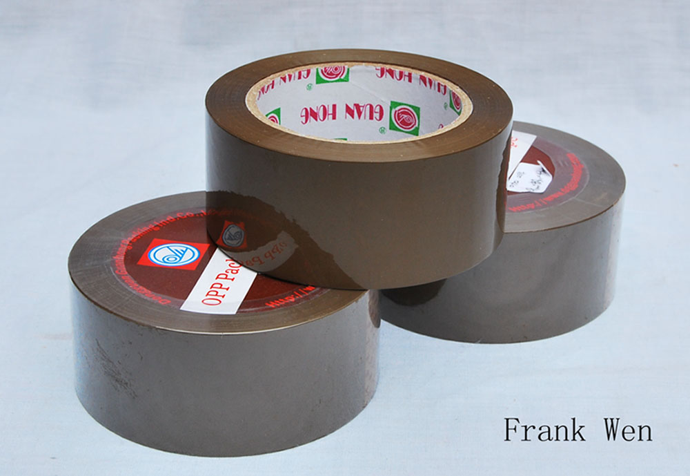 brown packaging tape