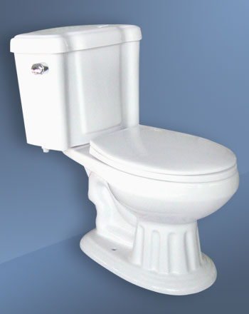 two piece toilet