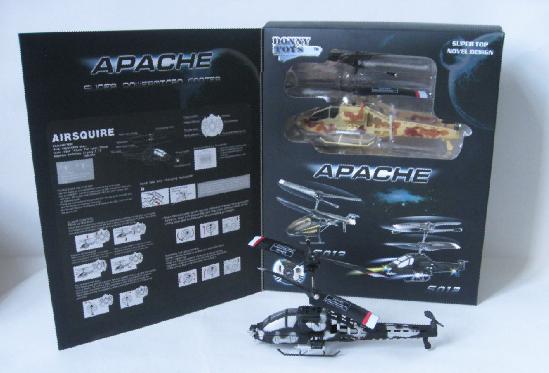 R/C 3channel apache helicopter