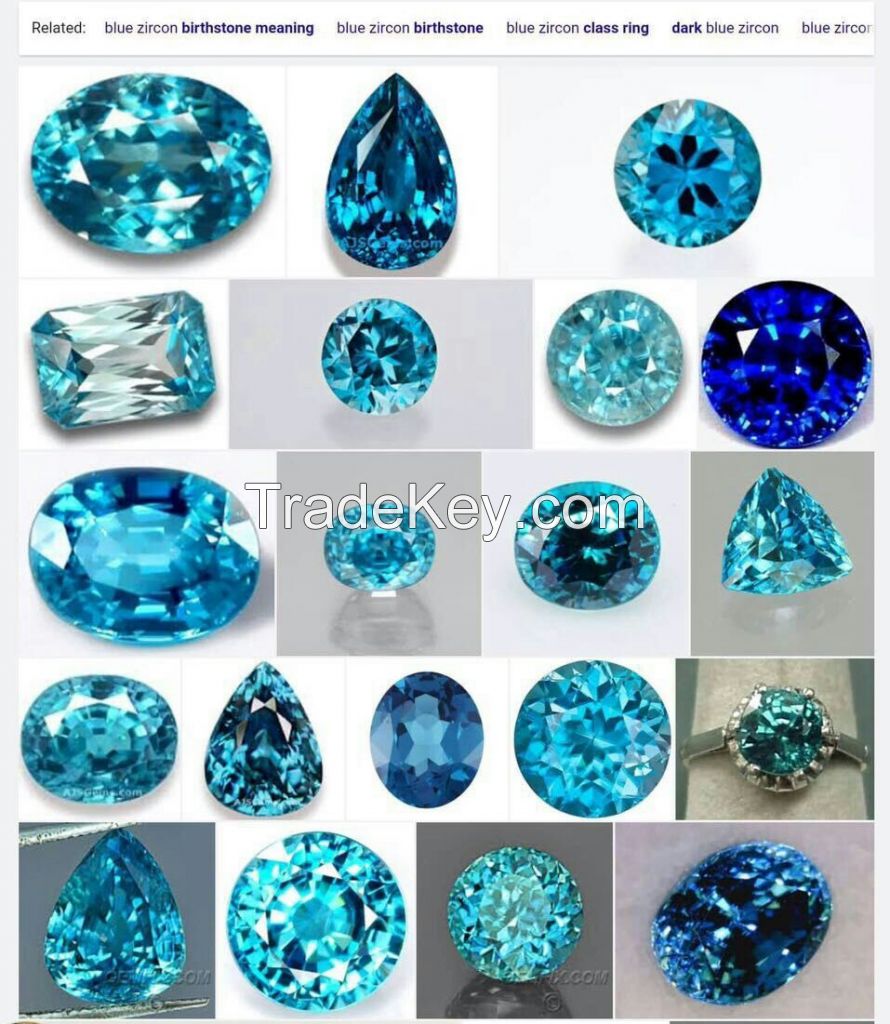 Blue Zircon