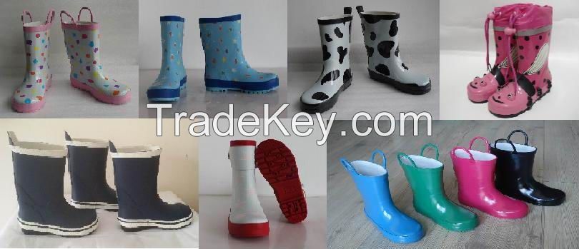 Various Children′s Rubber Rain Boots, Popular Kid Rubber Boots, Cheap Rubber Rain Boot, Low Price Rubber Rain Boots, Vogue Child Boots