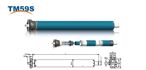 59mm  Standard type Tubular motor