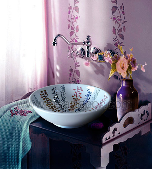 Art Porcelain Sink