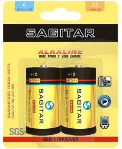 Alkaline Battery with Blister Pack (LR14 /C)