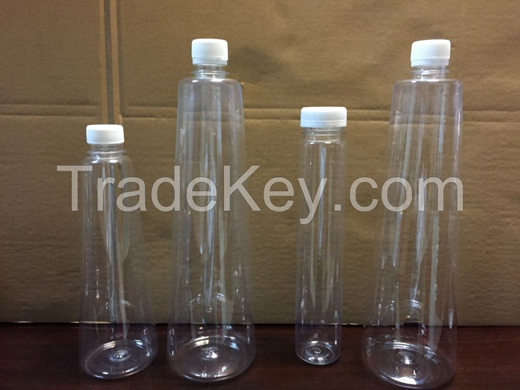 Plastic Cylinder Bottles 