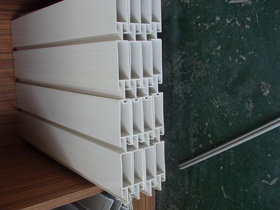 plastic slatwall,plastic profile