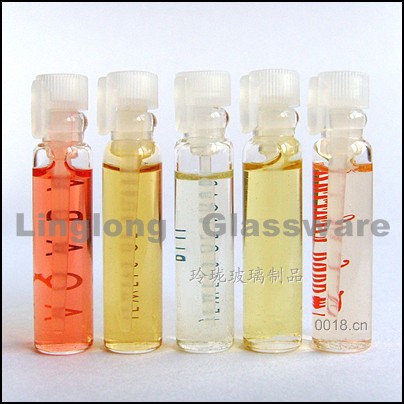 Perfume Sampler Vials with PE Stoppers