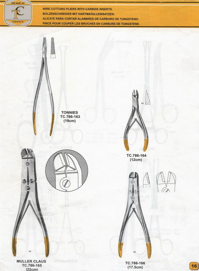 Wire Cutting Pliers TC