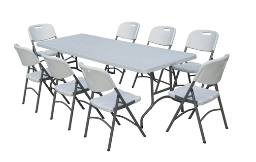 Folding Table And Chairs