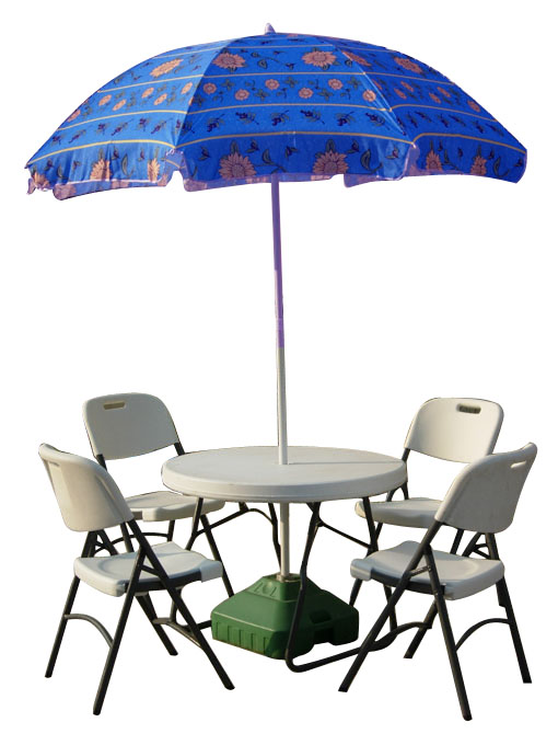 Beach Folding Table and Chair