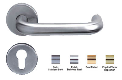 tube lever handle