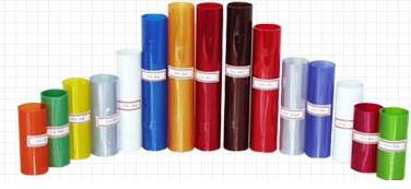 PVC, PET, PP, PS single packing films