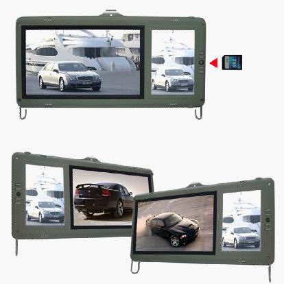 Sun Visor In-car LCD Monitor