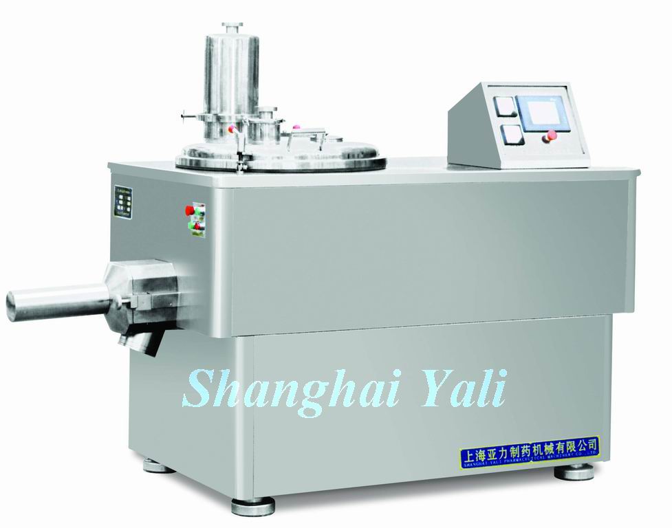 High-efficiency wet mixing and granulator