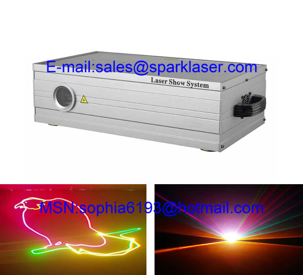 Laser Show System-RGB Full Color Cartoon Laser Light