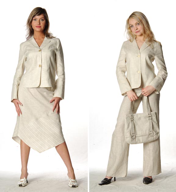 Pure linen clothes