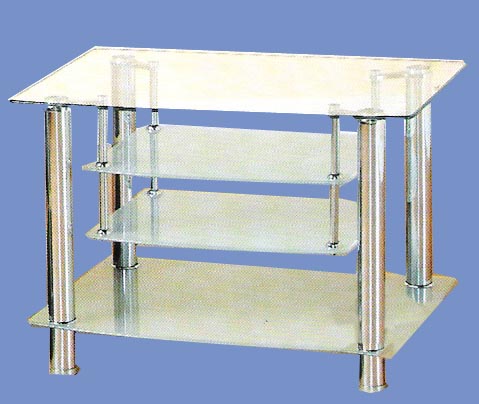 glass tv stand