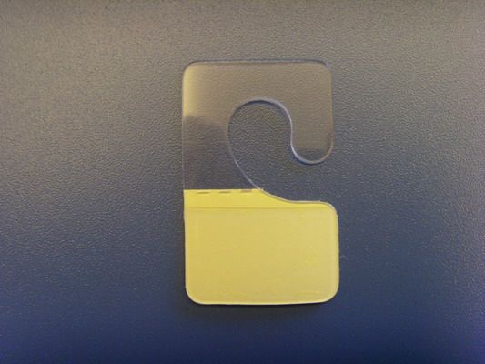 plastic sticker , plastic J hook , adhesive J hook