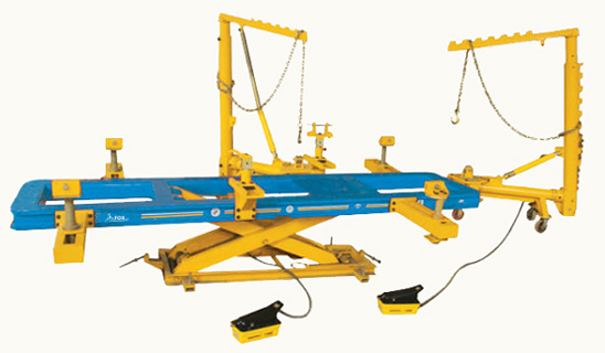 car bench / frame machine