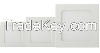 Square LED panel light 3W/4W/6W/9W/12W/15W/18W Ultra Slim