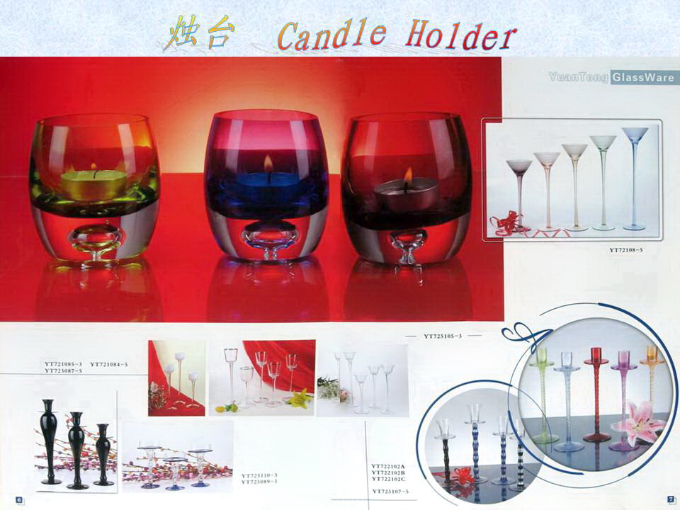 Candleholder, candlestick, hurricane lamp