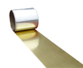 brass and galvanized composite strips