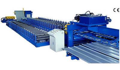 Regular Long Span Roofing Sheet Roll Former Machine For Sale