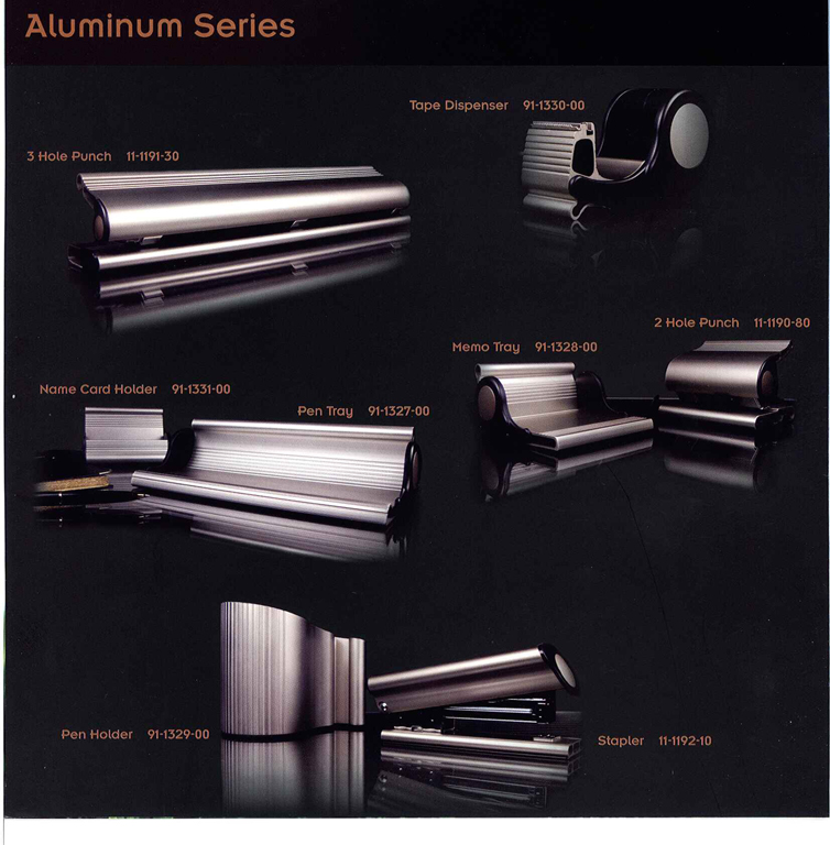 Aluminum Stationery Set