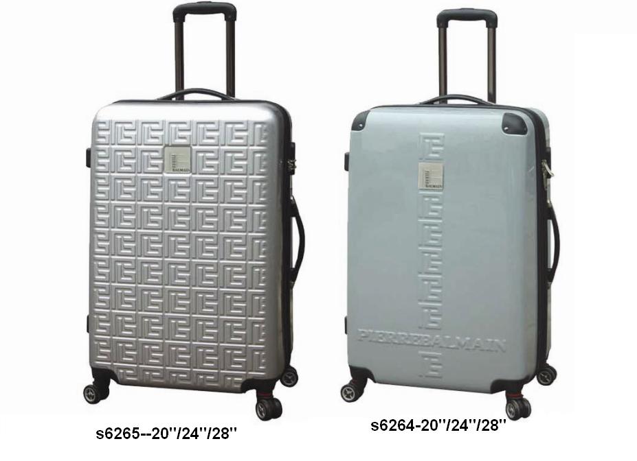 embossed trolley case